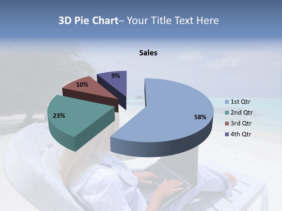 Portrait Sand Green PowerPoint Template