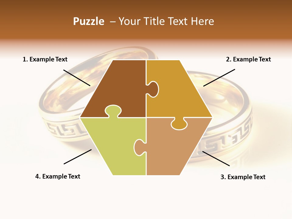 Emotion Card Gold PowerPoint Template