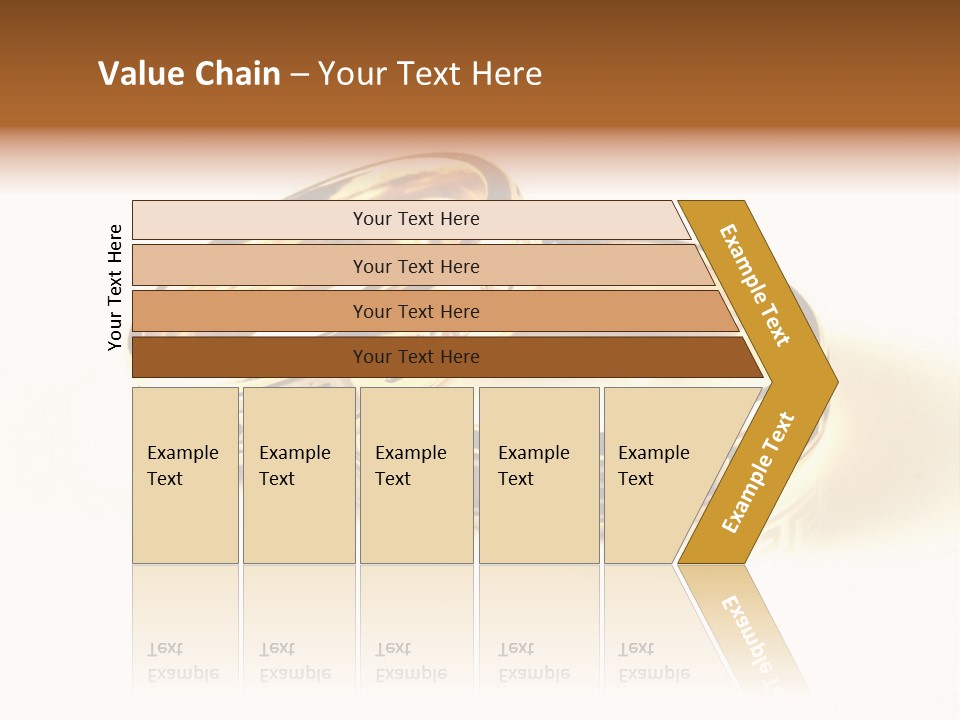 Emotion Card Gold PowerPoint Template