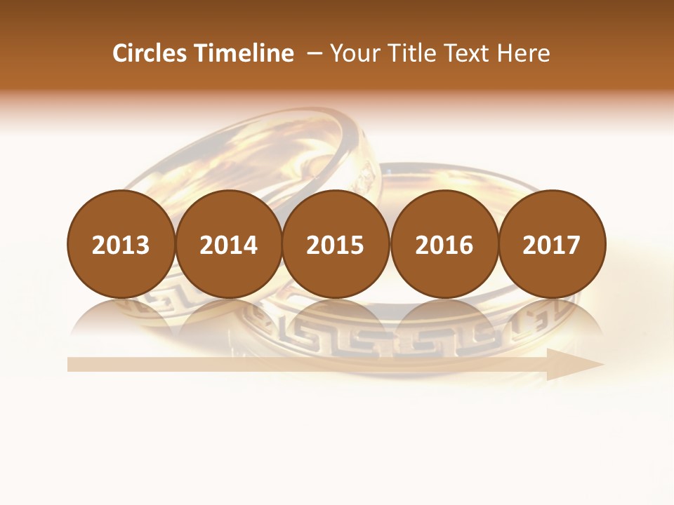 Emotion Card Gold PowerPoint Template