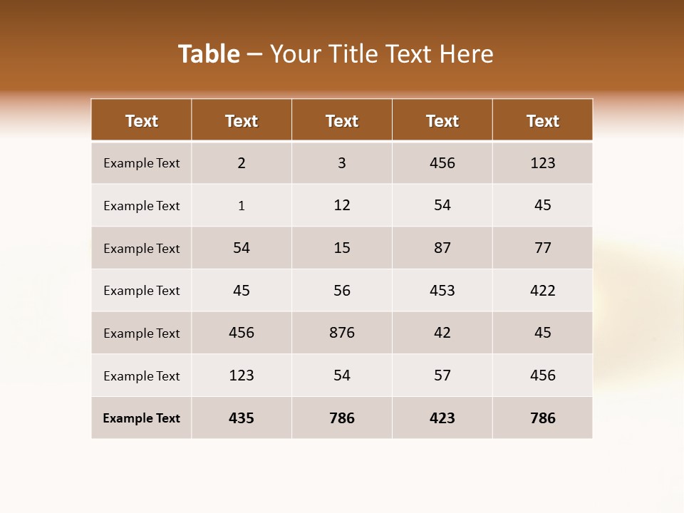 Emotion Card Gold PowerPoint Template