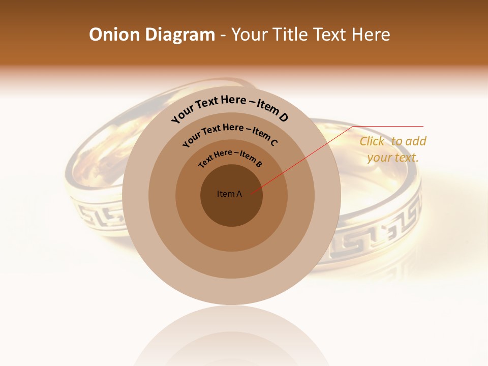 Emotion Card Gold PowerPoint Template