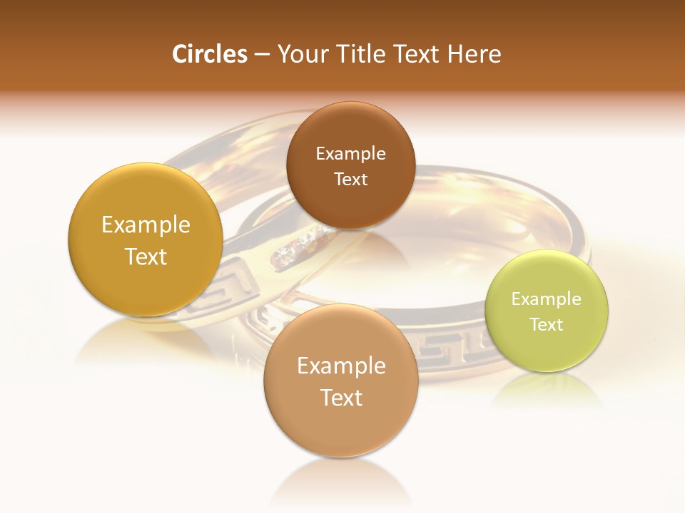 Emotion Card Gold PowerPoint Template