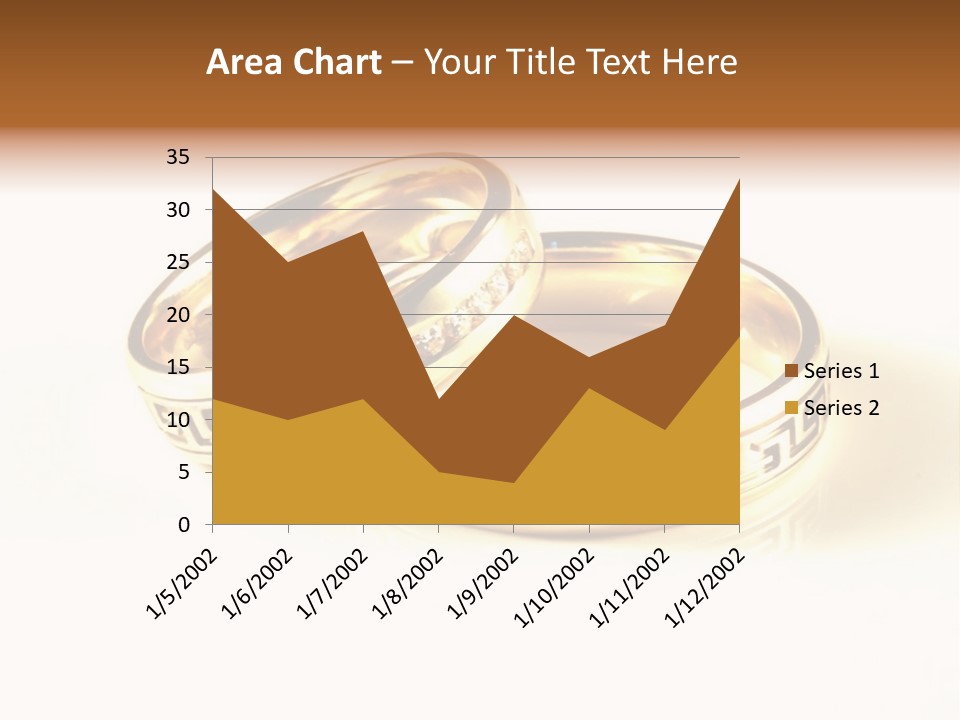 Emotion Card Gold PowerPoint Template