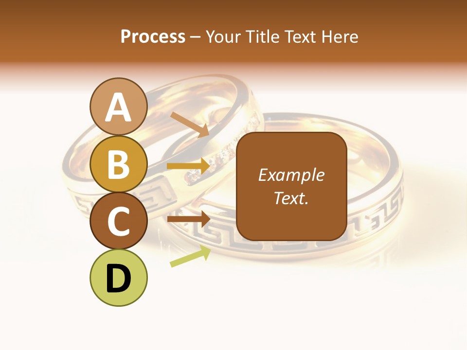 Emotion Card Gold PowerPoint Template