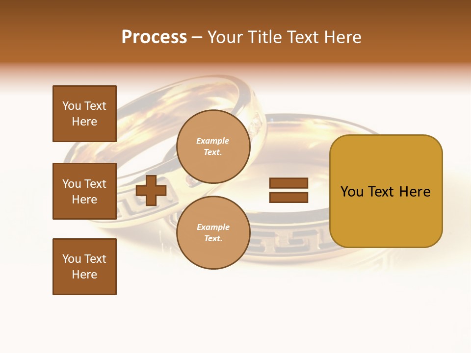 Emotion Card Gold PowerPoint Template