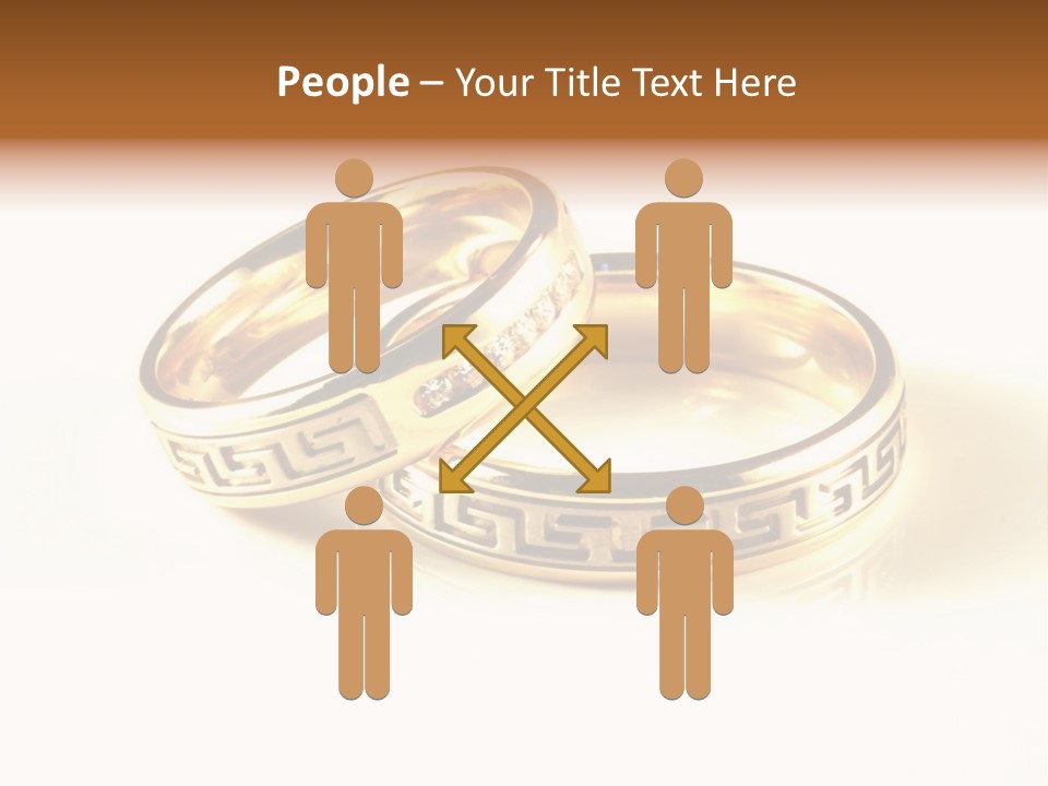 Emotion Card Gold PowerPoint Template