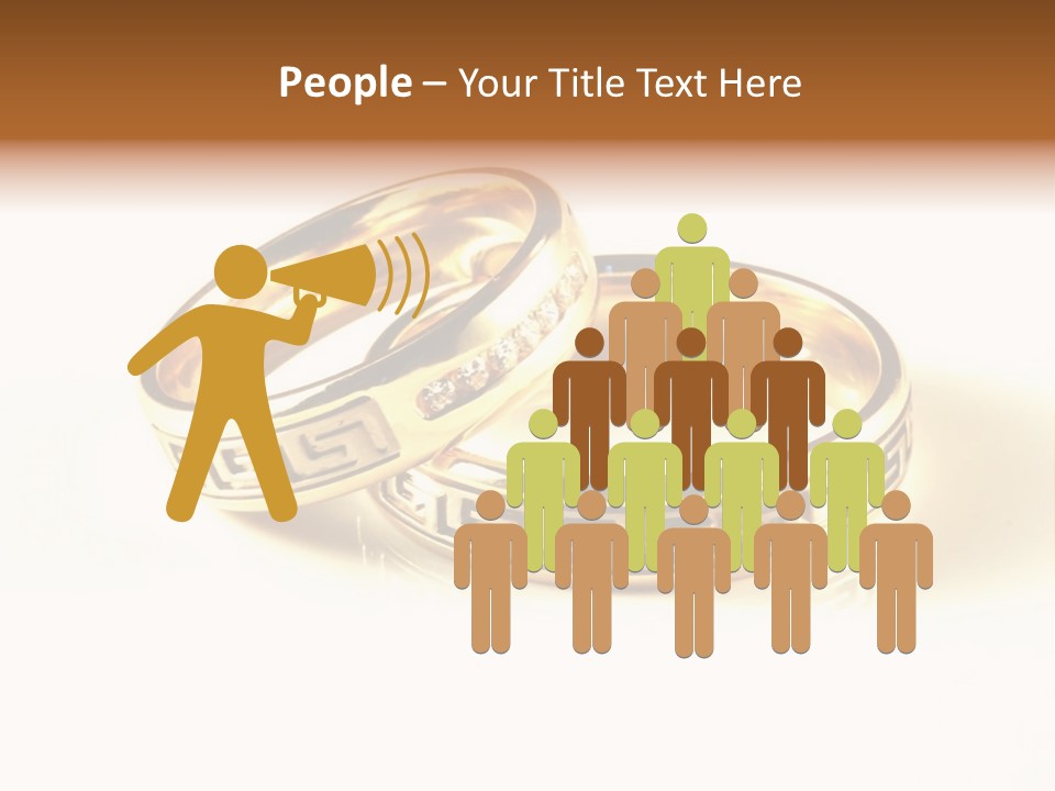 Emotion Card Gold PowerPoint Template