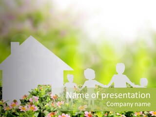 Park Dream Home PowerPoint Template