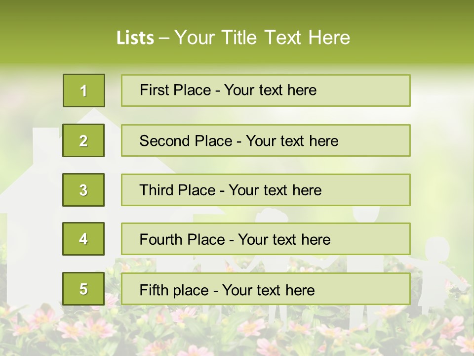 Park Dream Home PowerPoint Template