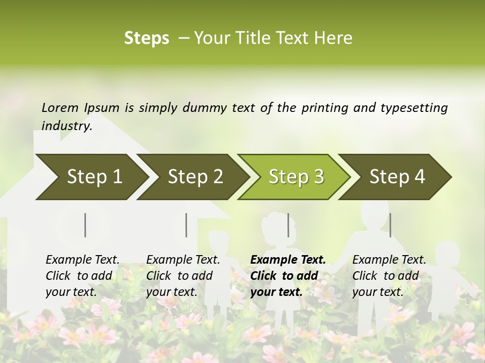 Park Dream Home PowerPoint Template