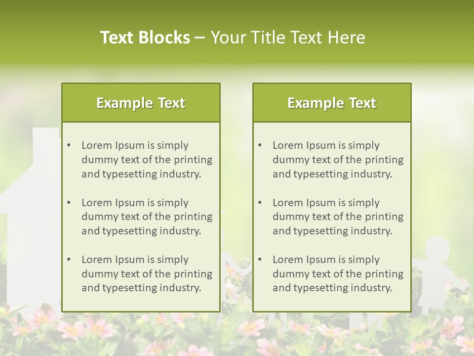 Park Dream Home PowerPoint Template
