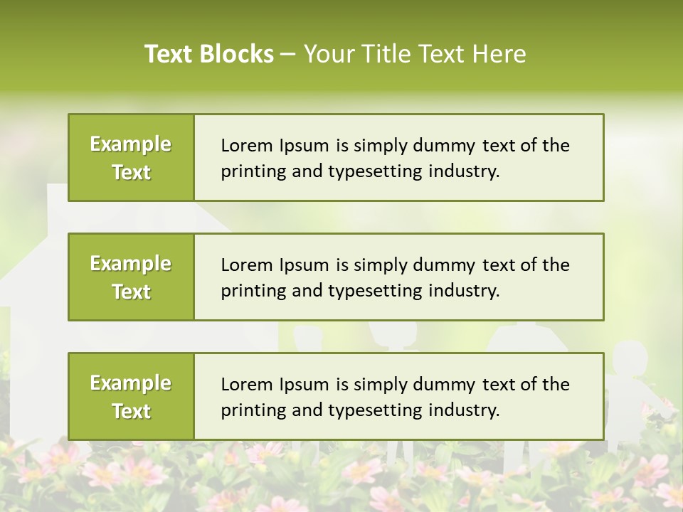 Park Dream Home PowerPoint Template