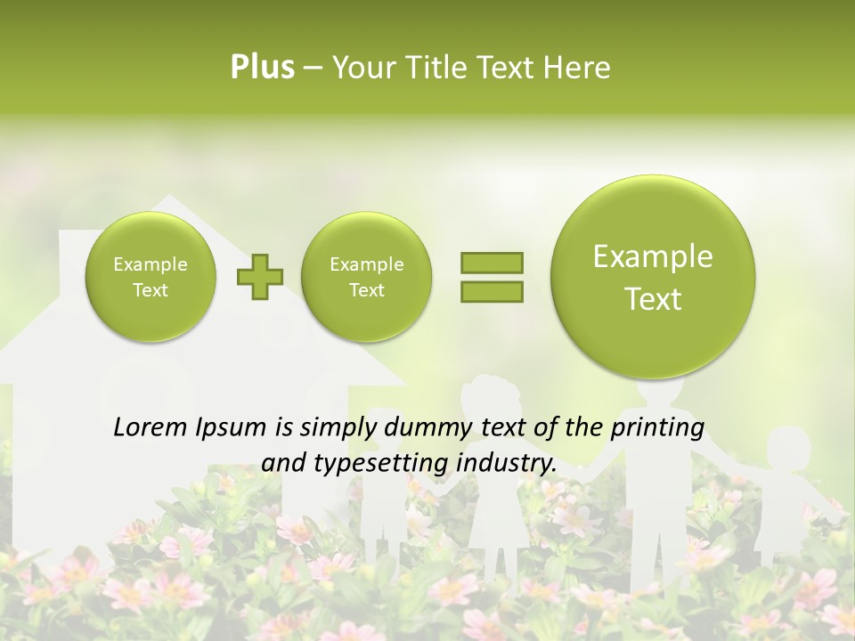 Park Dream Home PowerPoint Template