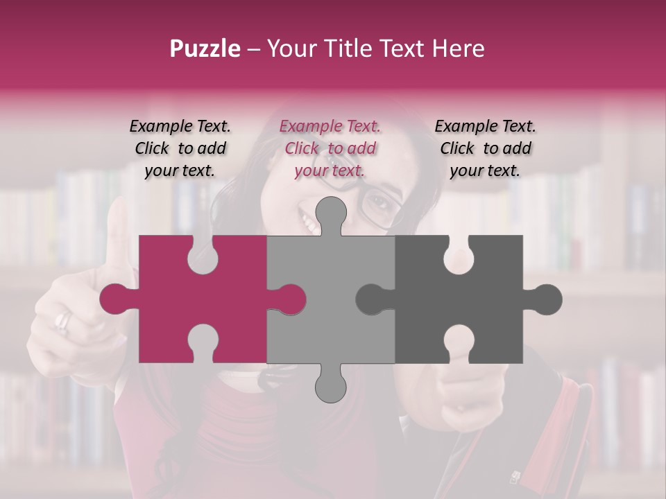 Young Student Agreement PowerPoint Template