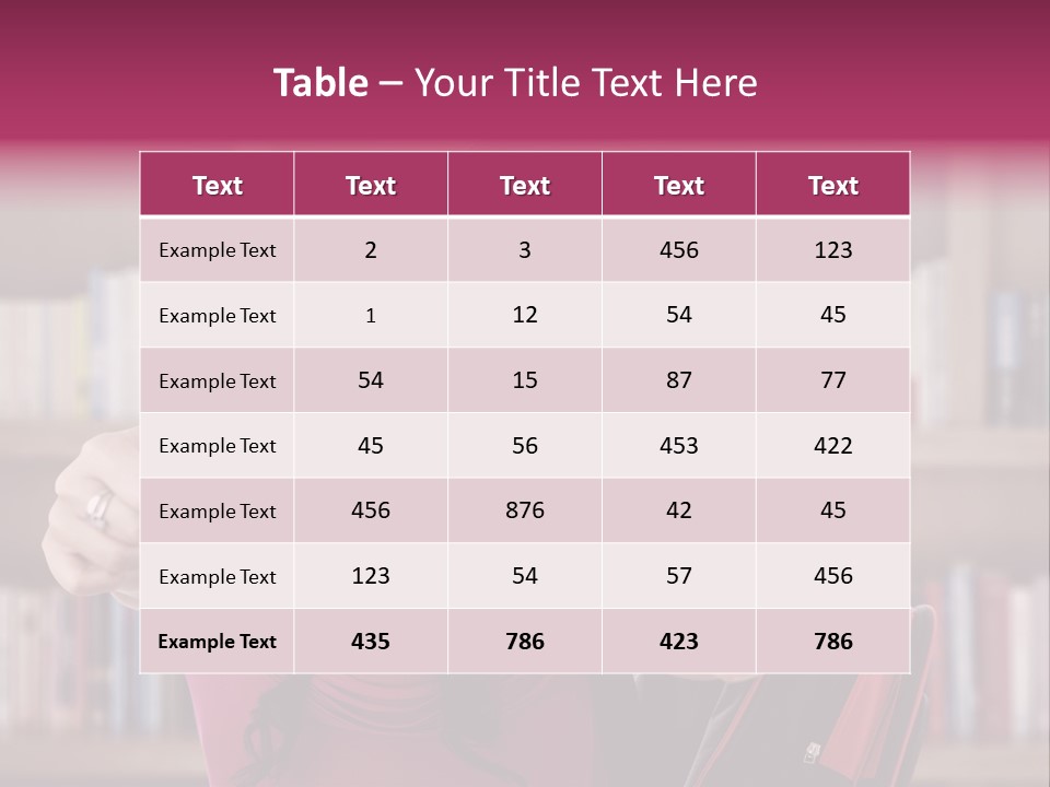 Young Student Agreement PowerPoint Template