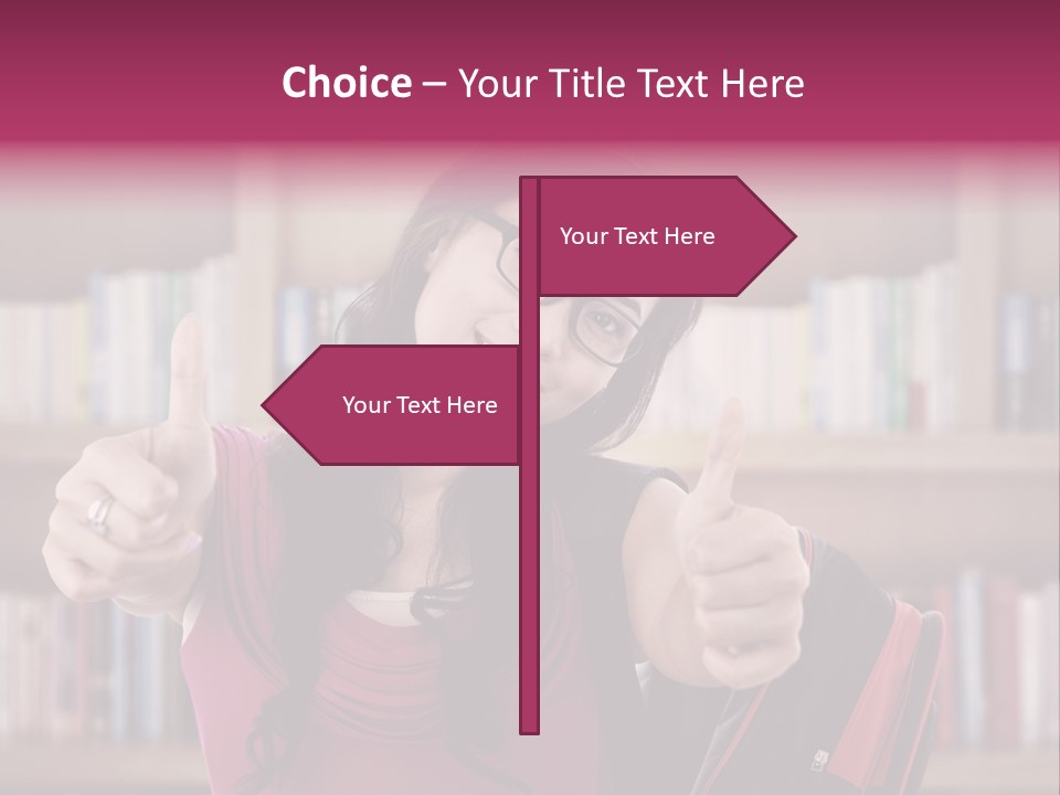 Young Student Agreement PowerPoint Template