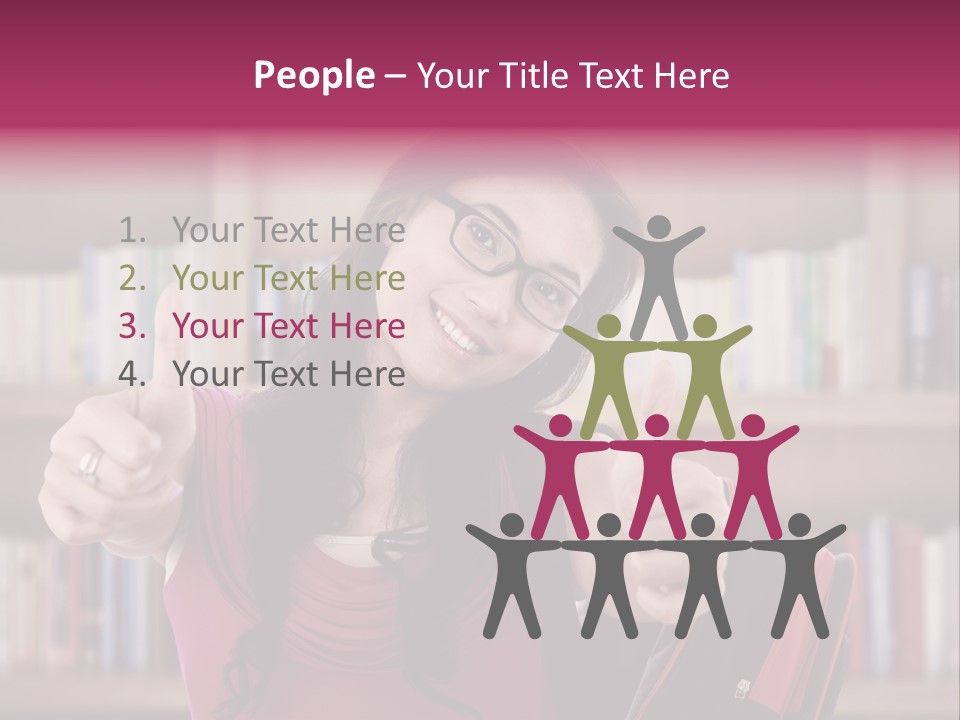 Young Student Agreement PowerPoint Template