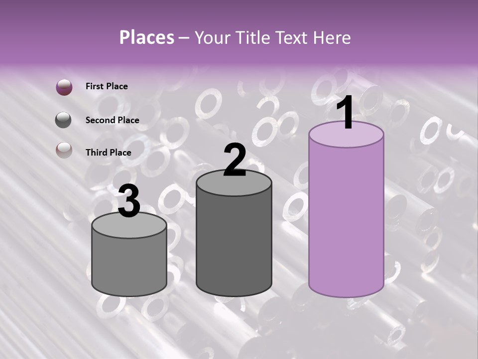 Tubing Artistic Texture PowerPoint Template