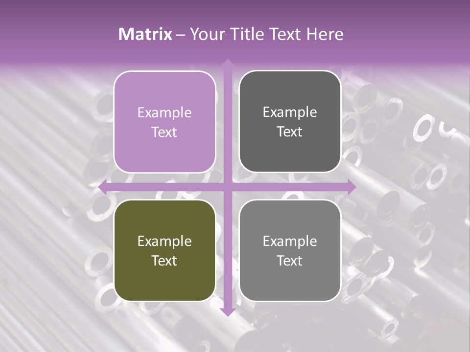 Tubing Artistic Texture PowerPoint Template