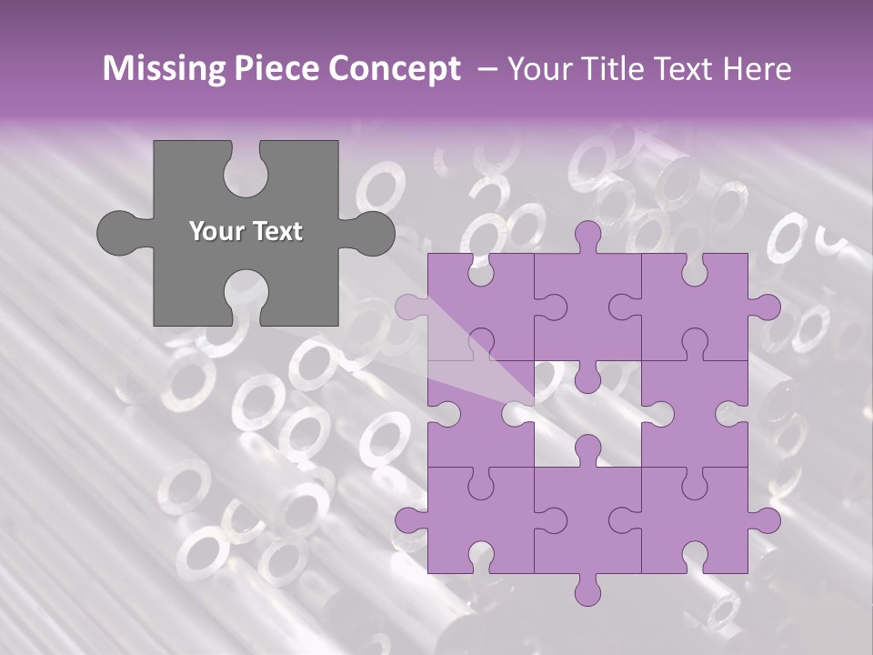 Tubing Artistic Texture PowerPoint Template