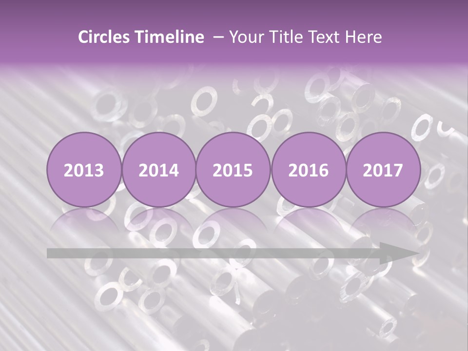 Tubing Artistic Texture PowerPoint Template