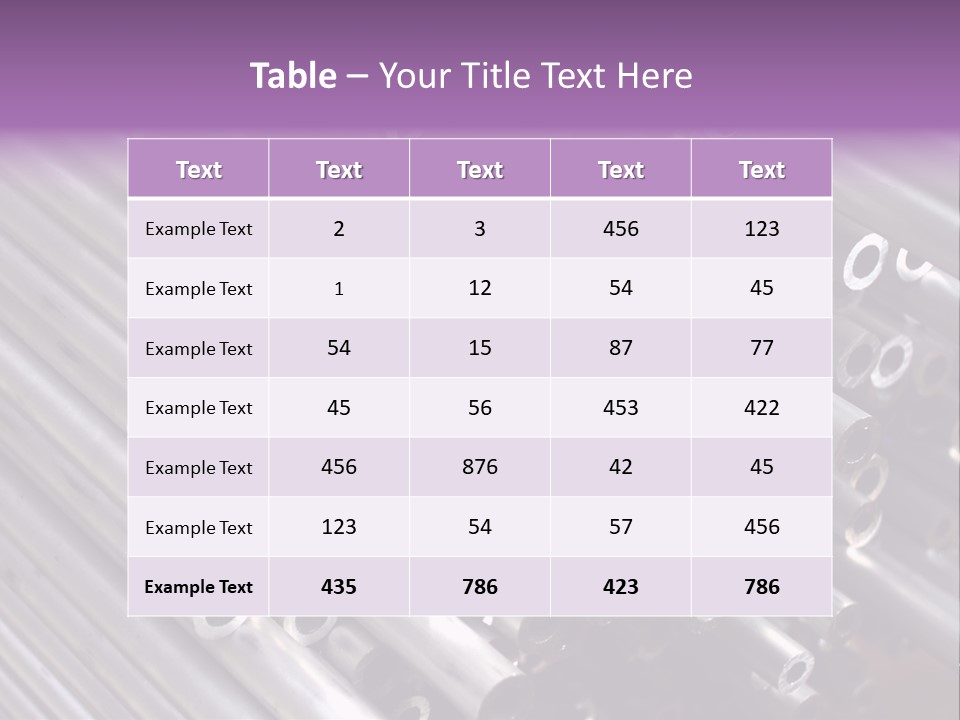 Tubing Artistic Texture PowerPoint Template