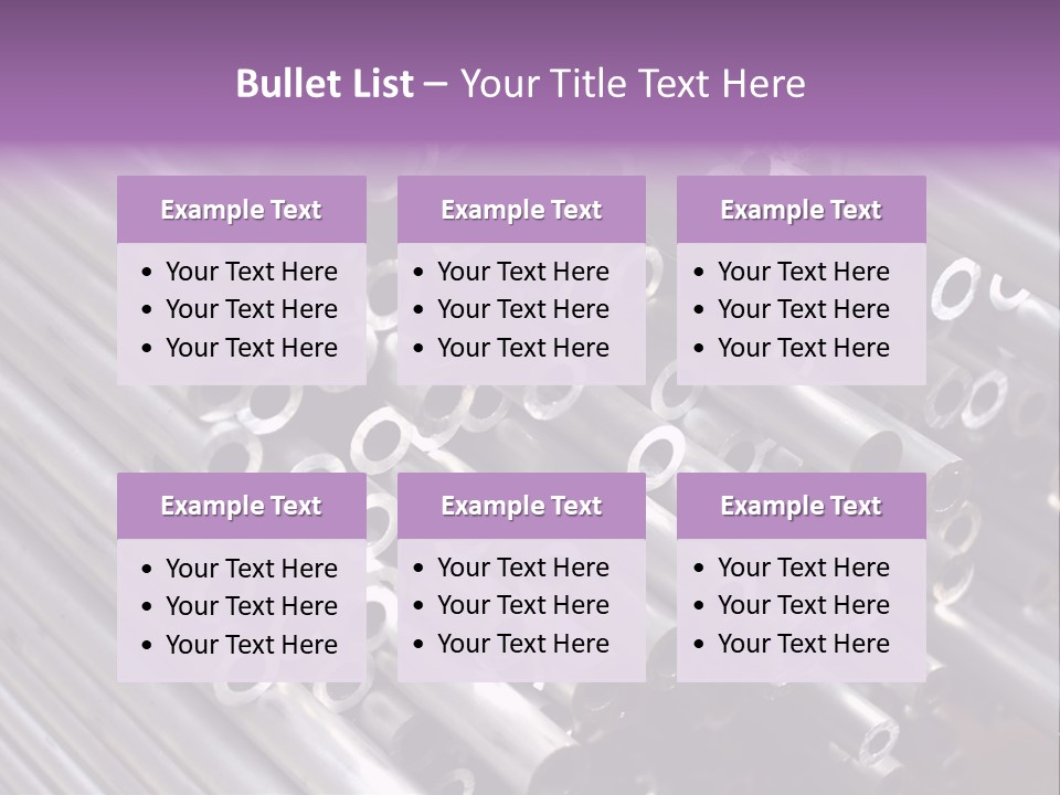 Tubing Artistic Texture PowerPoint Template