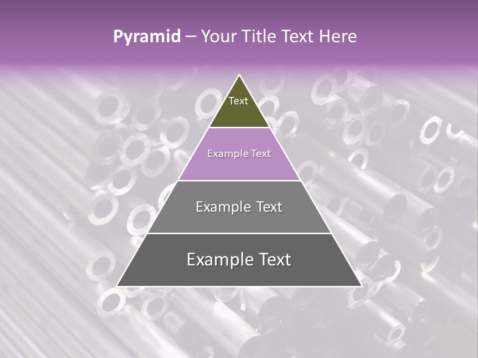Tubing Artistic Texture PowerPoint Template