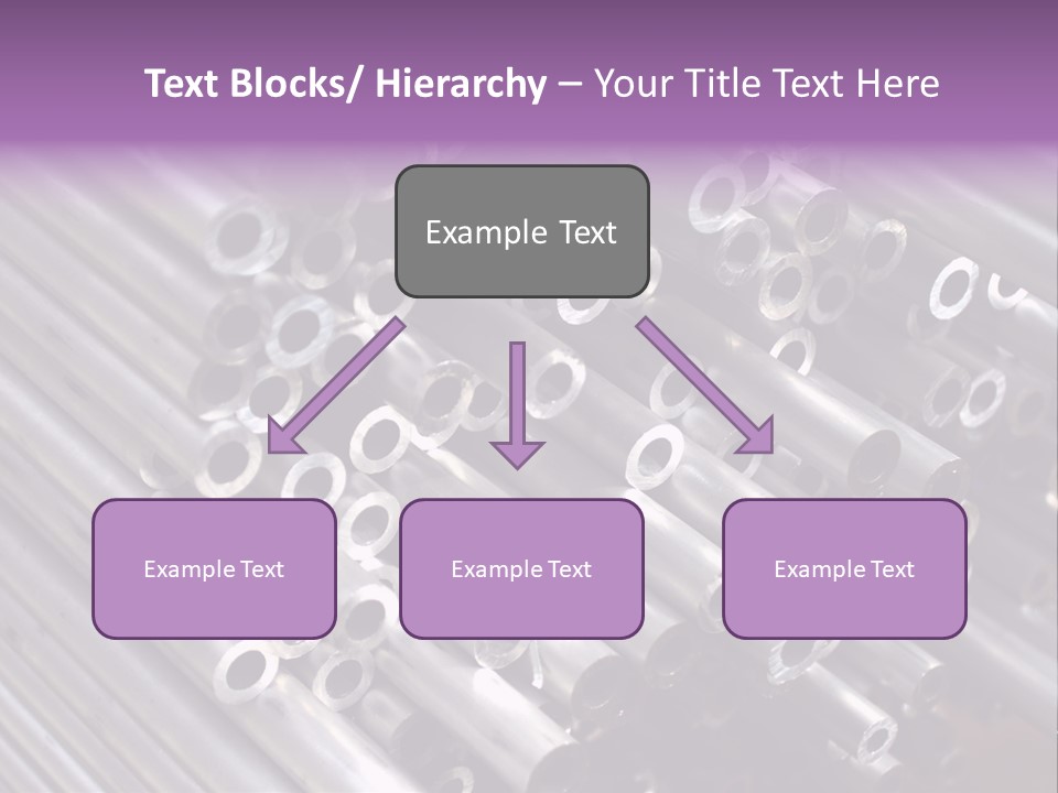 Tubing Artistic Texture PowerPoint Template
