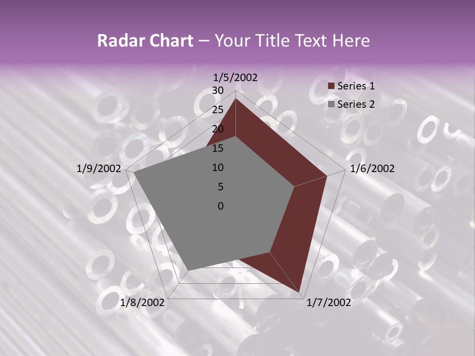 Tubing Artistic Texture PowerPoint Template