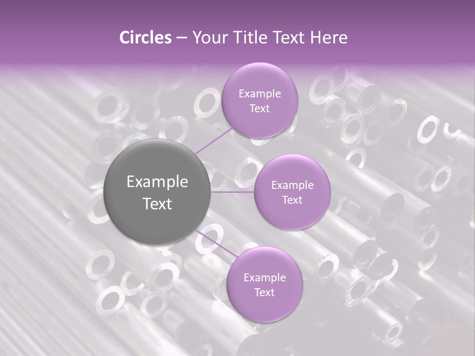 Tubing Artistic Texture PowerPoint Template