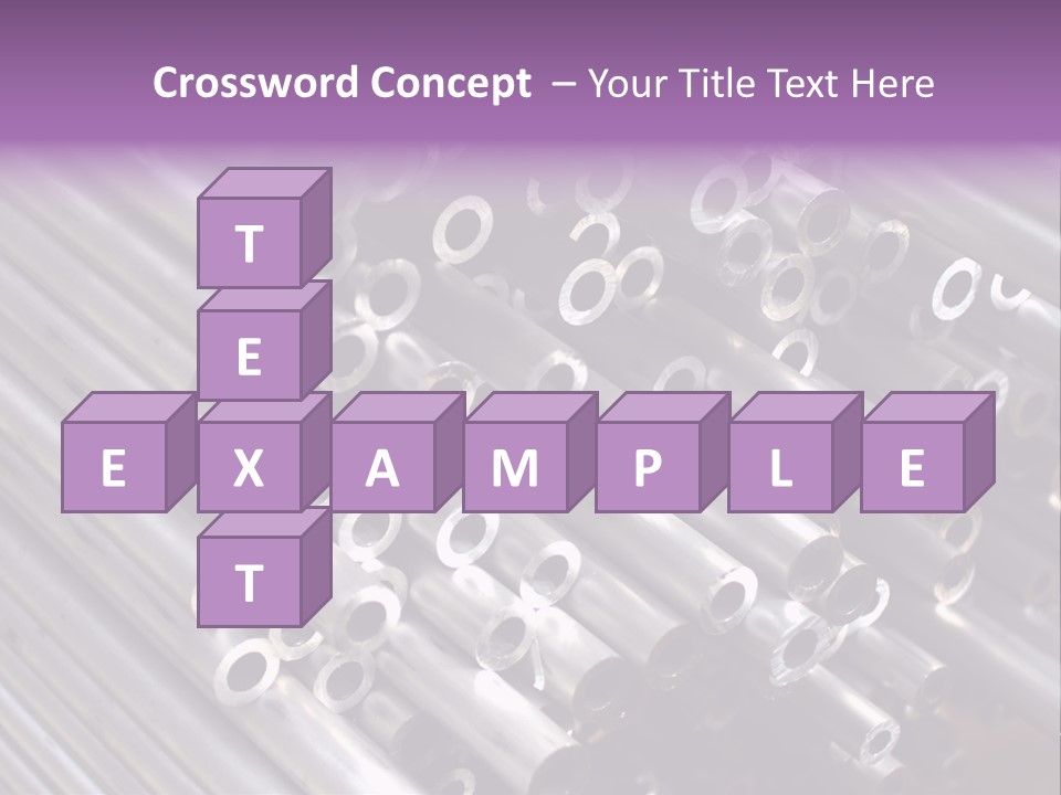 Tubing Artistic Texture PowerPoint Template