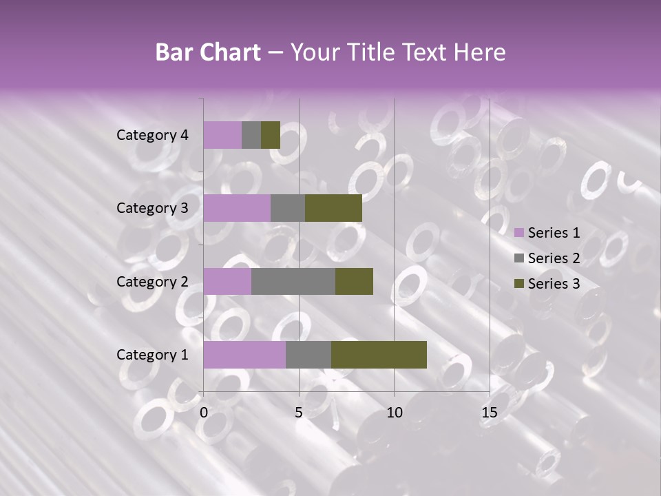 Tubing Artistic Texture PowerPoint Template