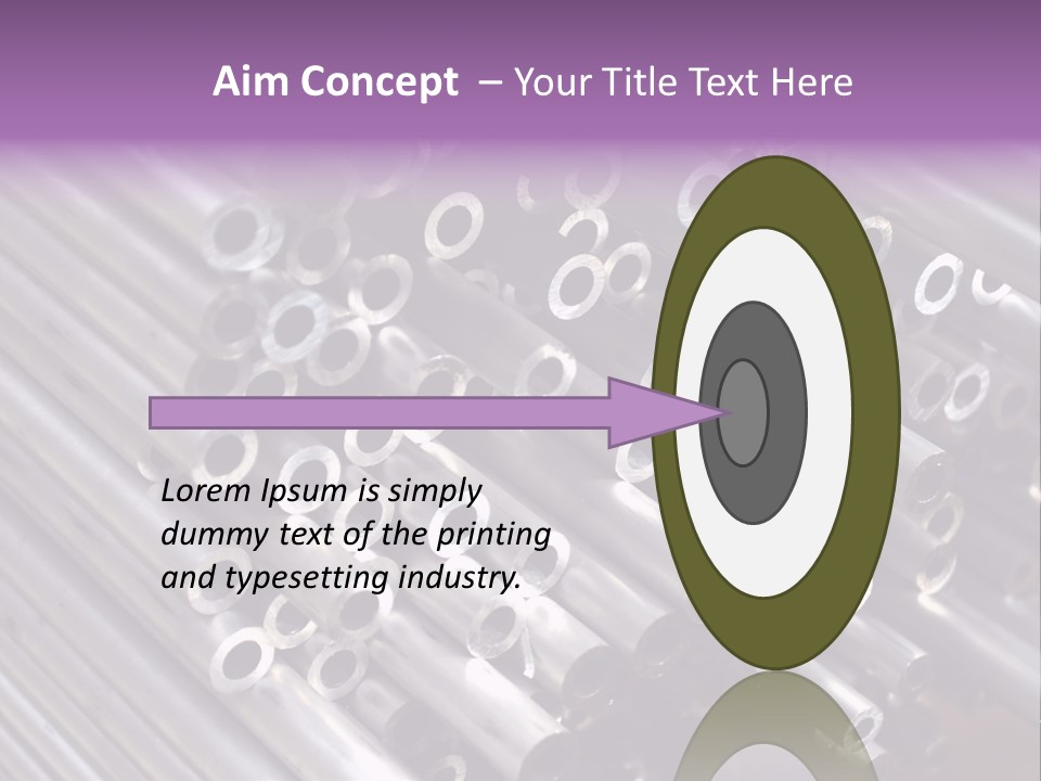 Tubing Artistic Texture PowerPoint Template
