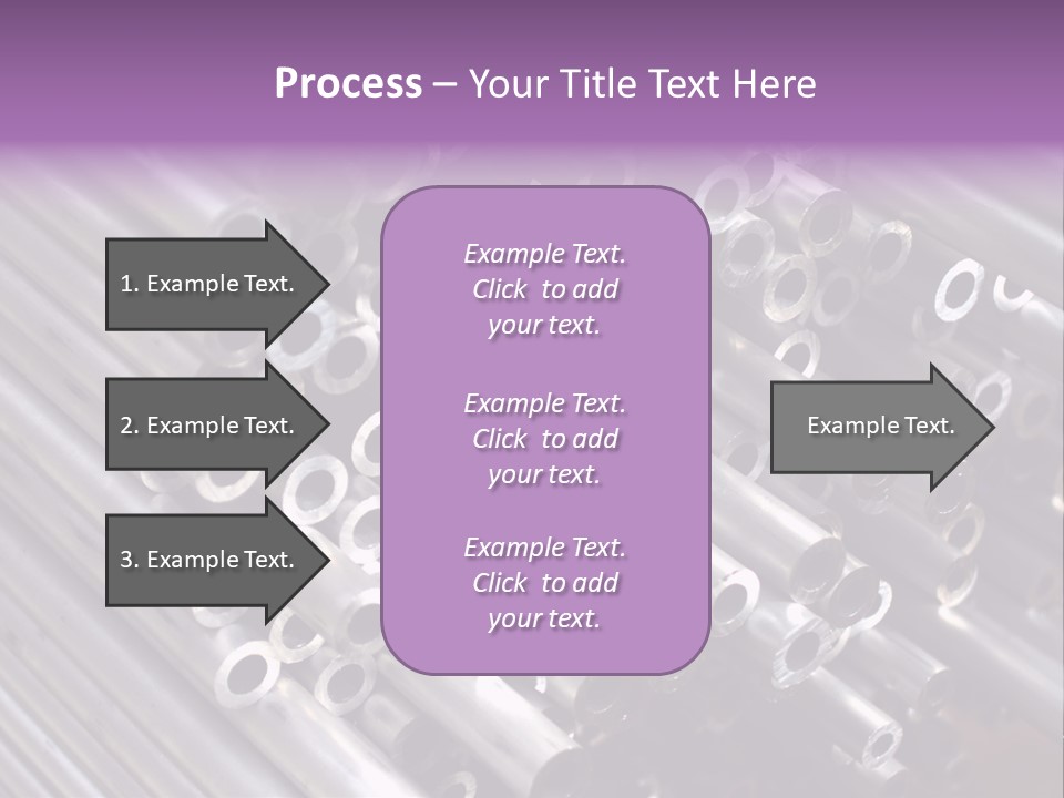 Tubing Artistic Texture PowerPoint Template