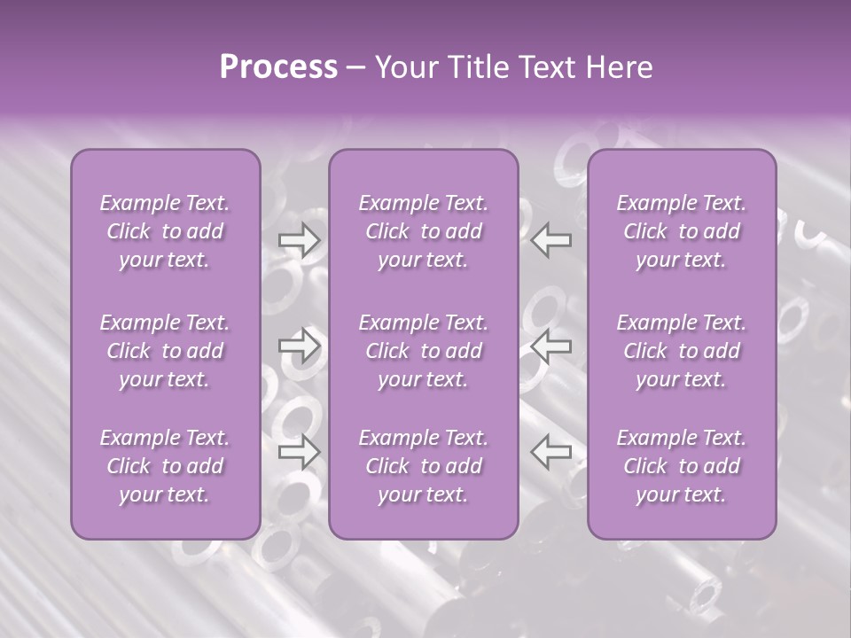 Tubing Artistic Texture PowerPoint Template