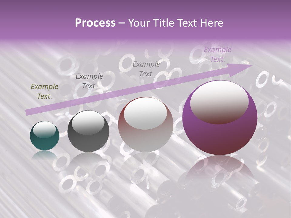 Tubing Artistic Texture PowerPoint Template