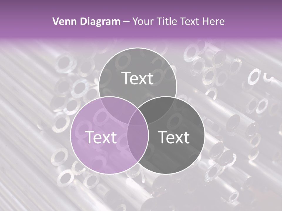 Tubing Artistic Texture PowerPoint Template