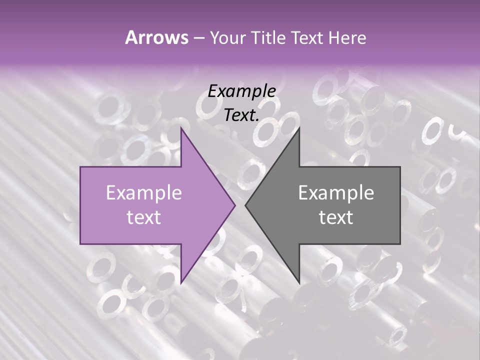 Tubing Artistic Texture PowerPoint Template