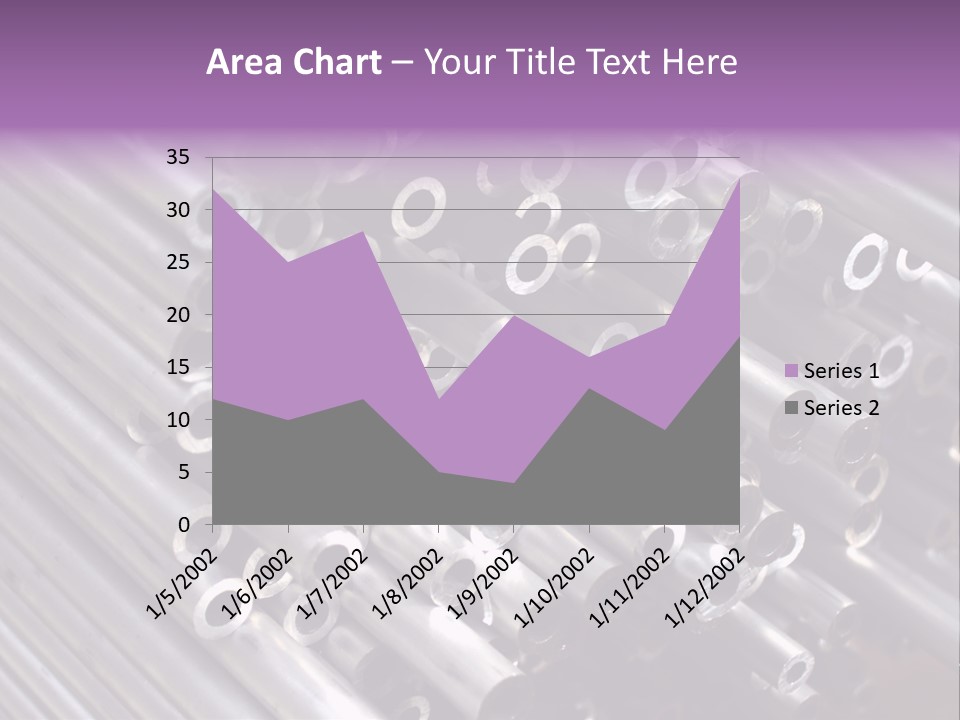 Tubing Artistic Texture PowerPoint Template