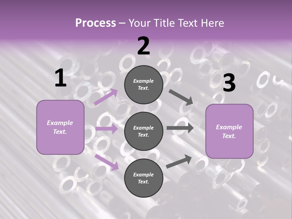 Tubing Artistic Texture PowerPoint Template