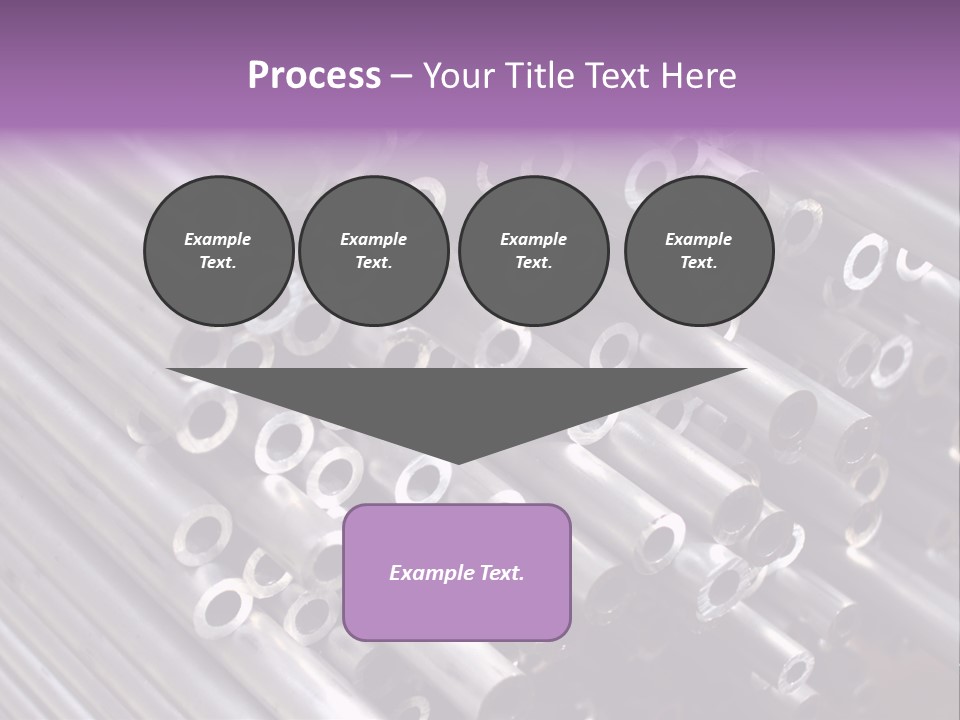 Tubing Artistic Texture PowerPoint Template