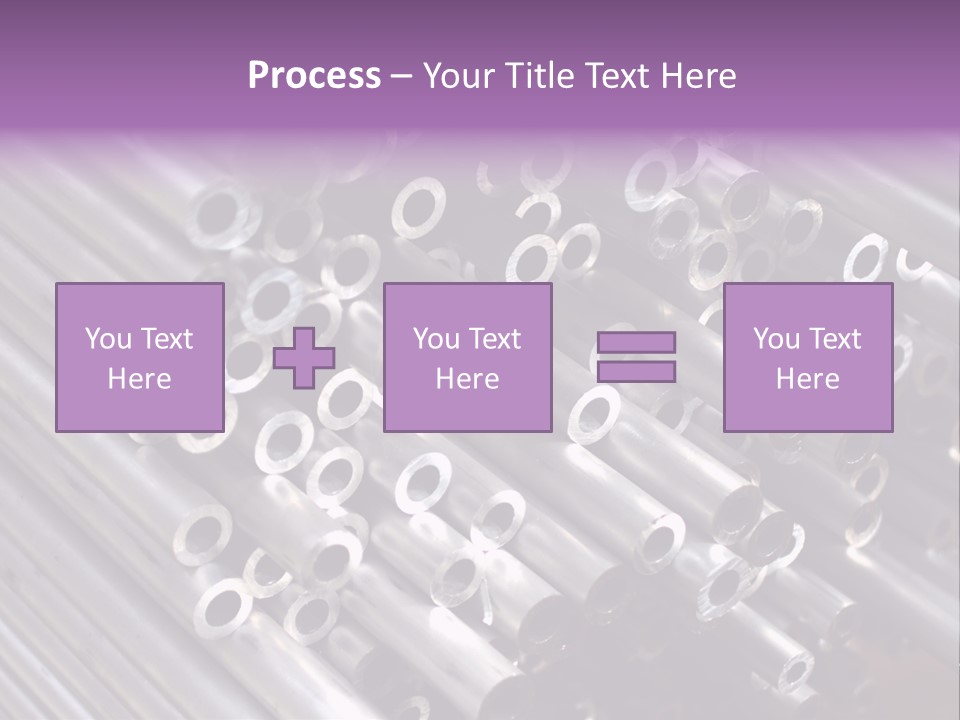 Tubing Artistic Texture PowerPoint Template