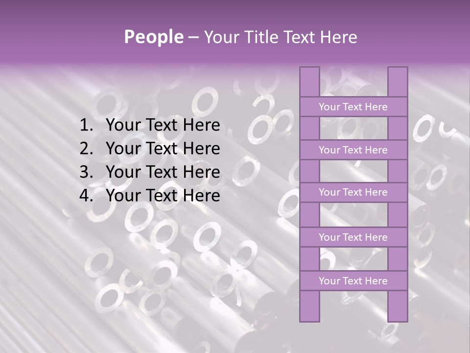 Tubing Artistic Texture PowerPoint Template