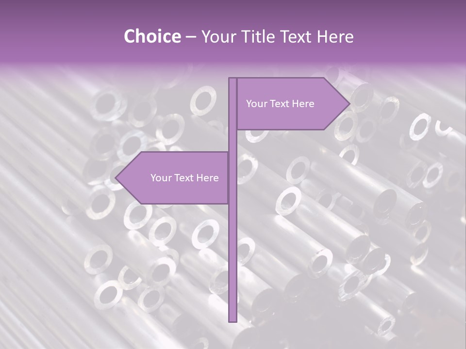 Tubing Artistic Texture PowerPoint Template