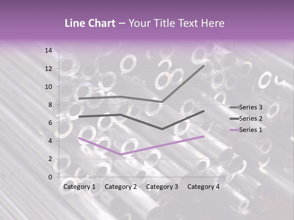 Tubing Artistic Texture PowerPoint Template