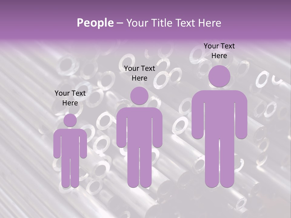 Tubing Artistic Texture PowerPoint Template