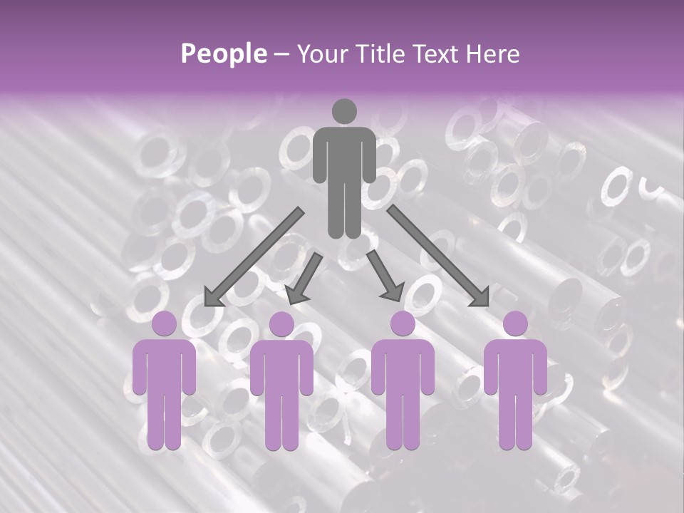 Tubing Artistic Texture PowerPoint Template