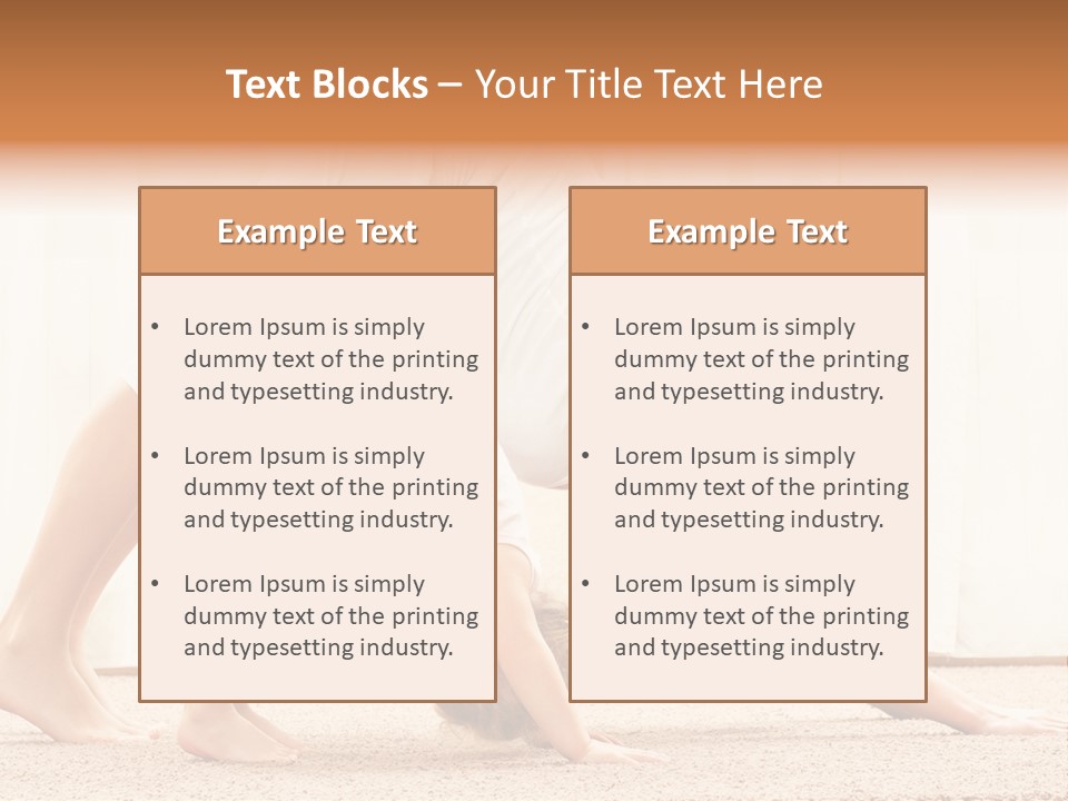 Enjoyment Position Lifestyle PowerPoint Template